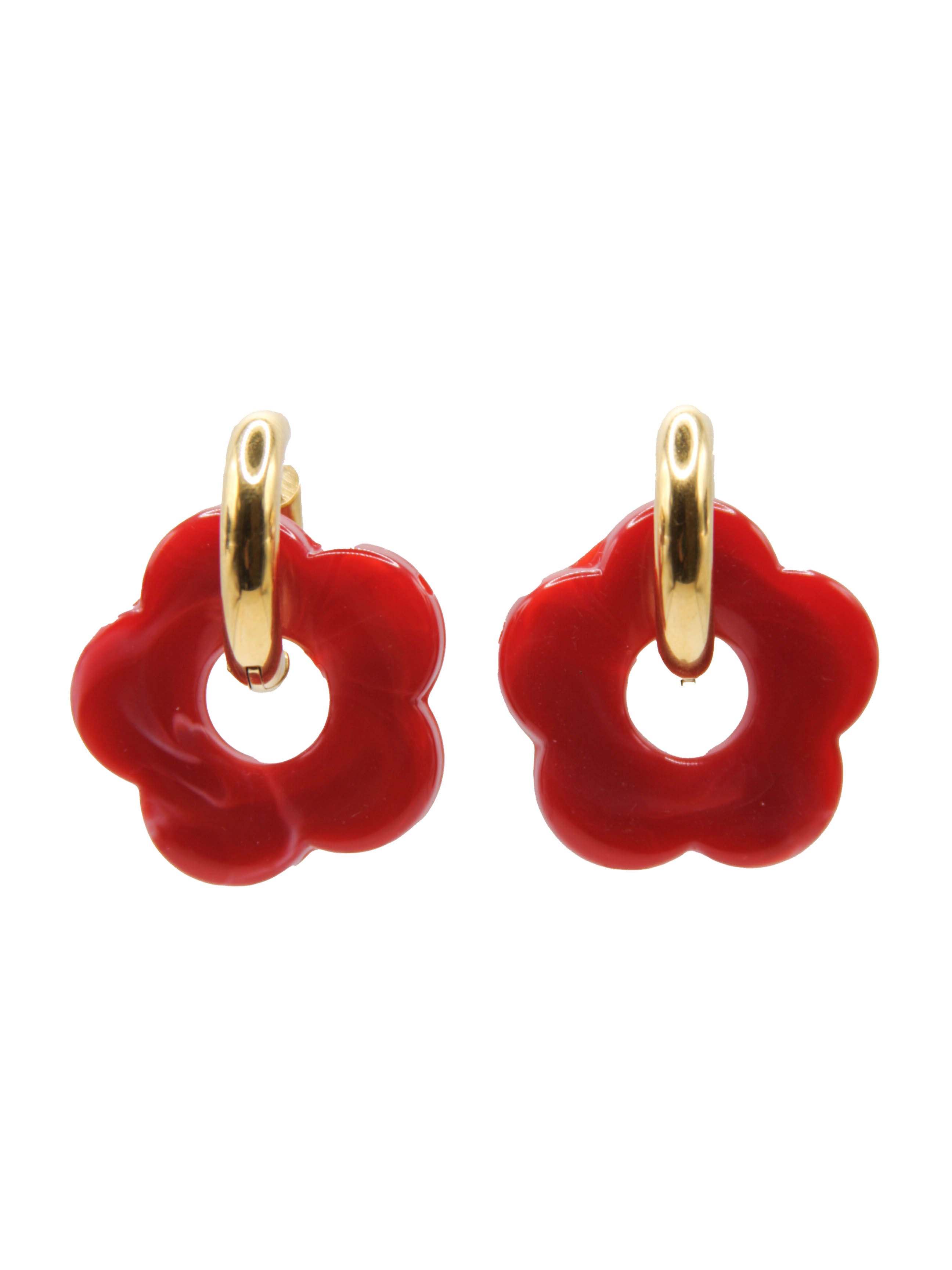 Arete Hoop Cherry