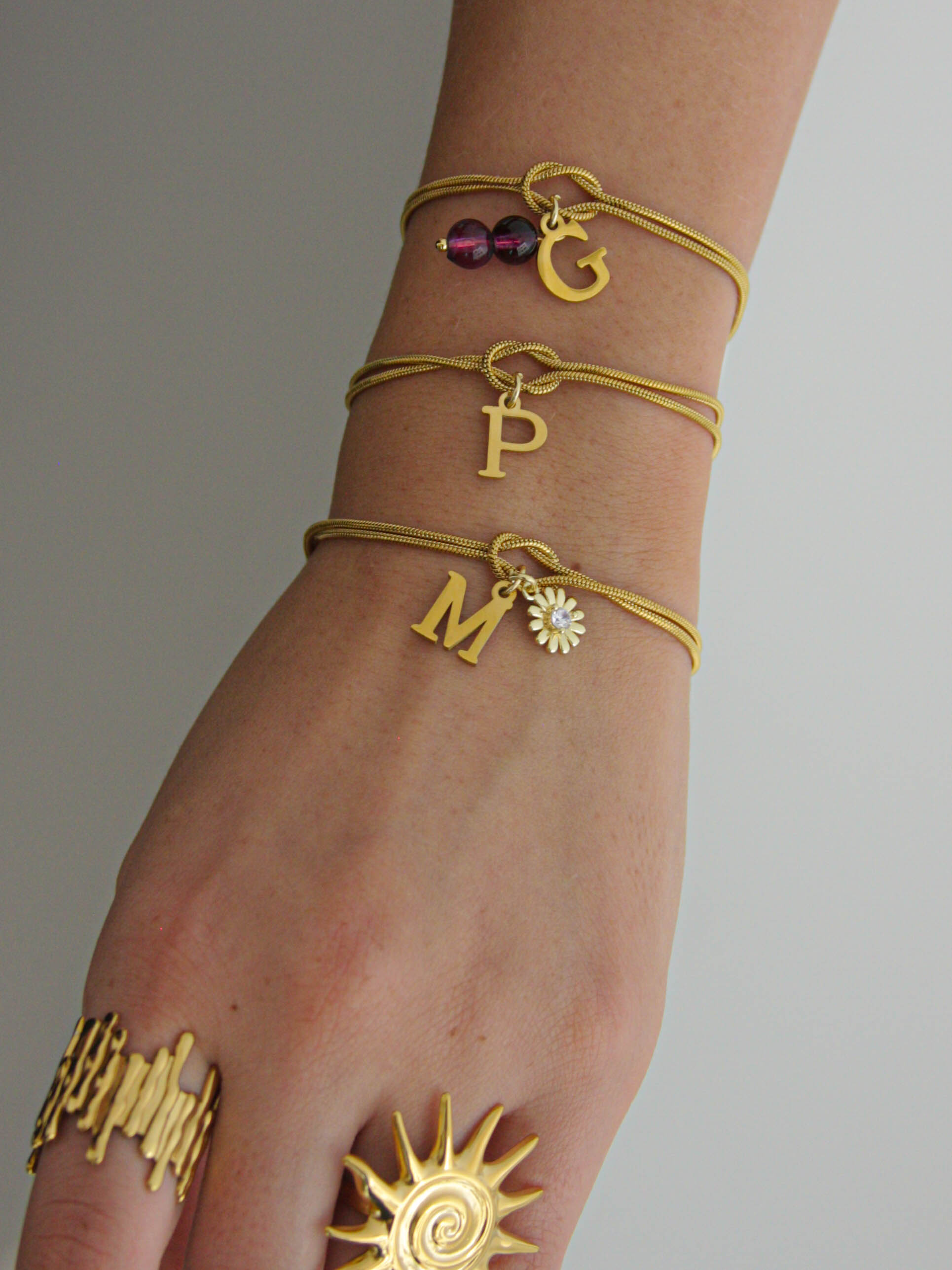 Pulsera Matching Dorado