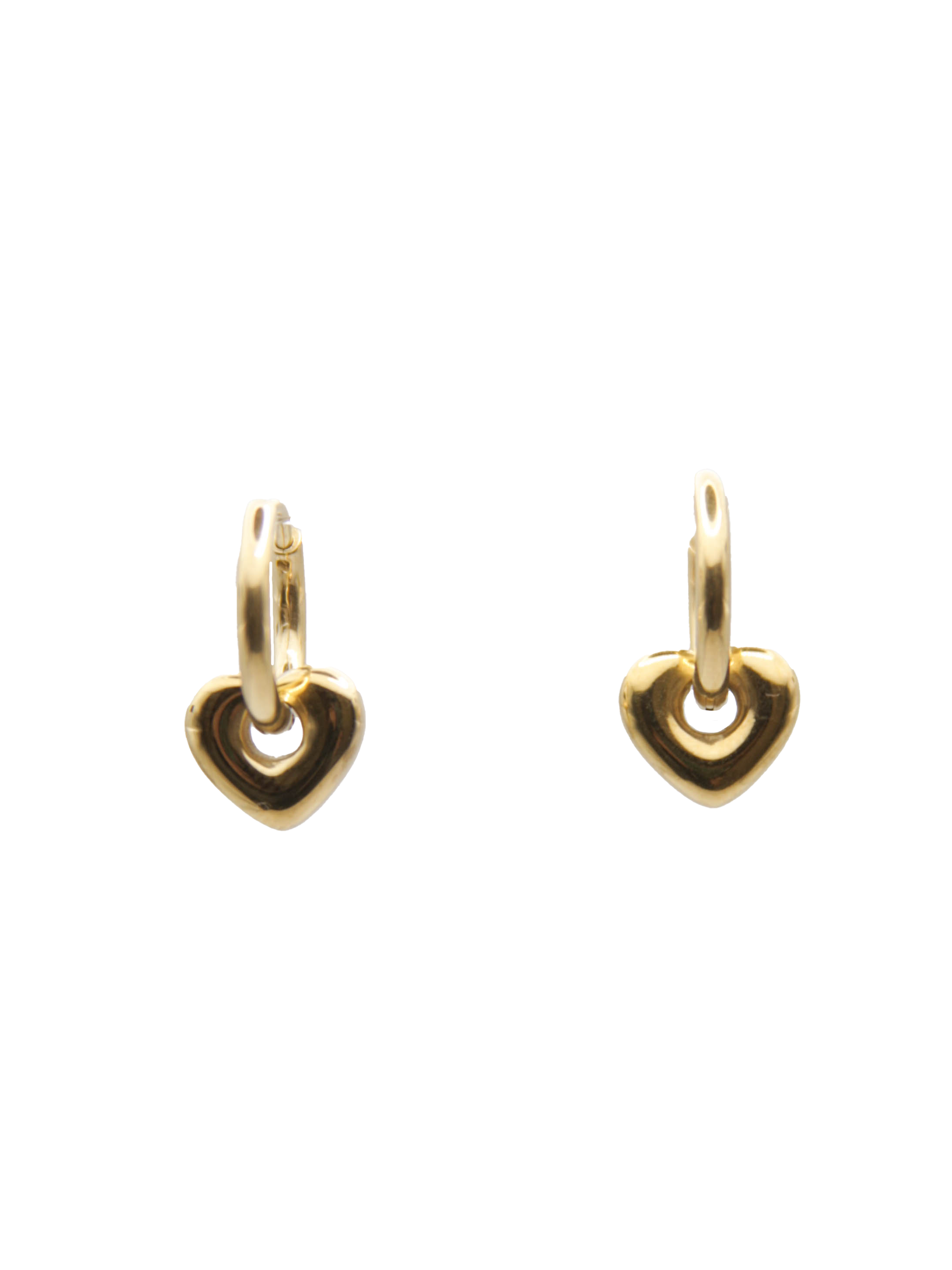 Arete Hoop Mini Loveness Dorado