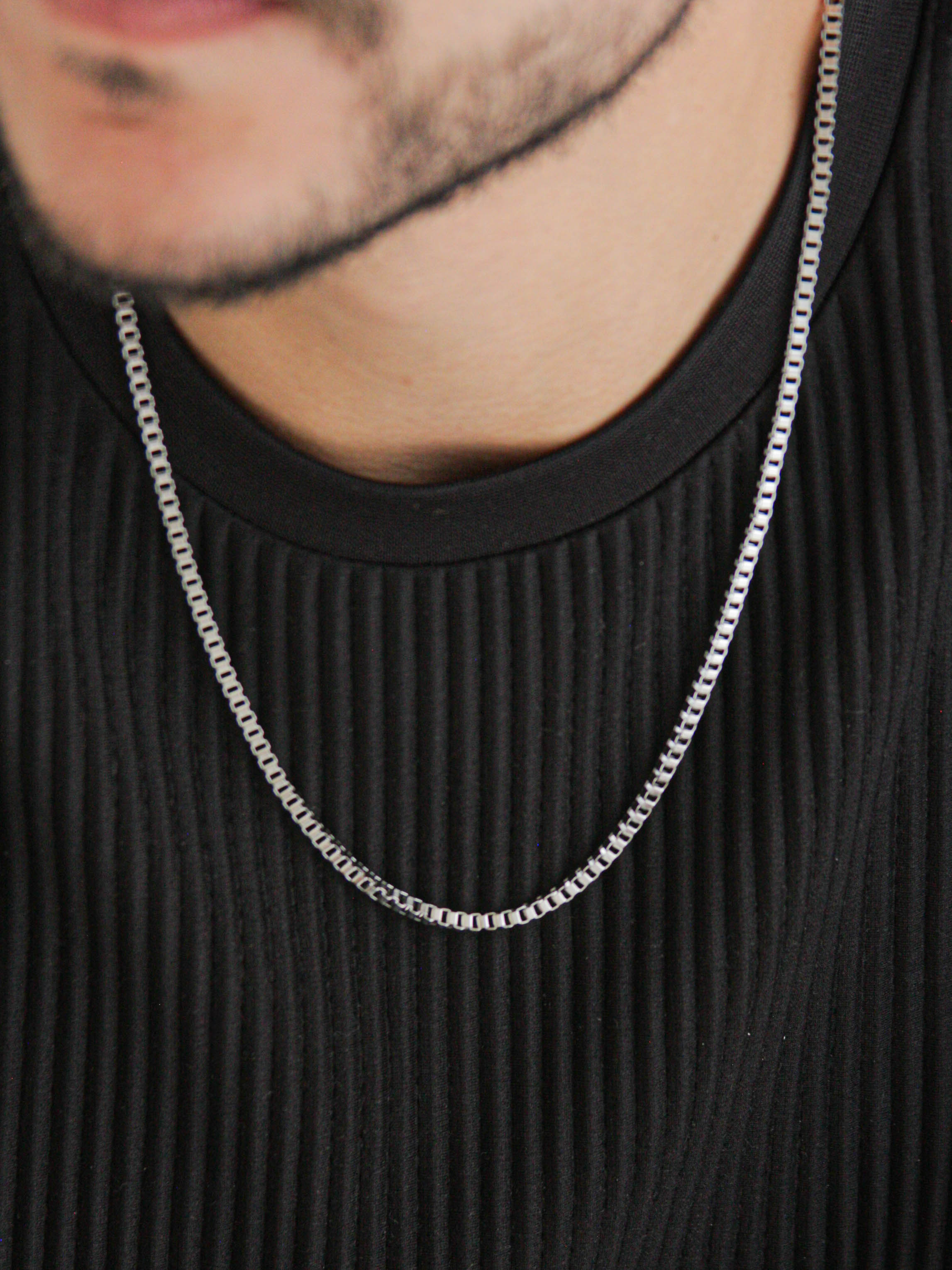 Collar Square en Cadena