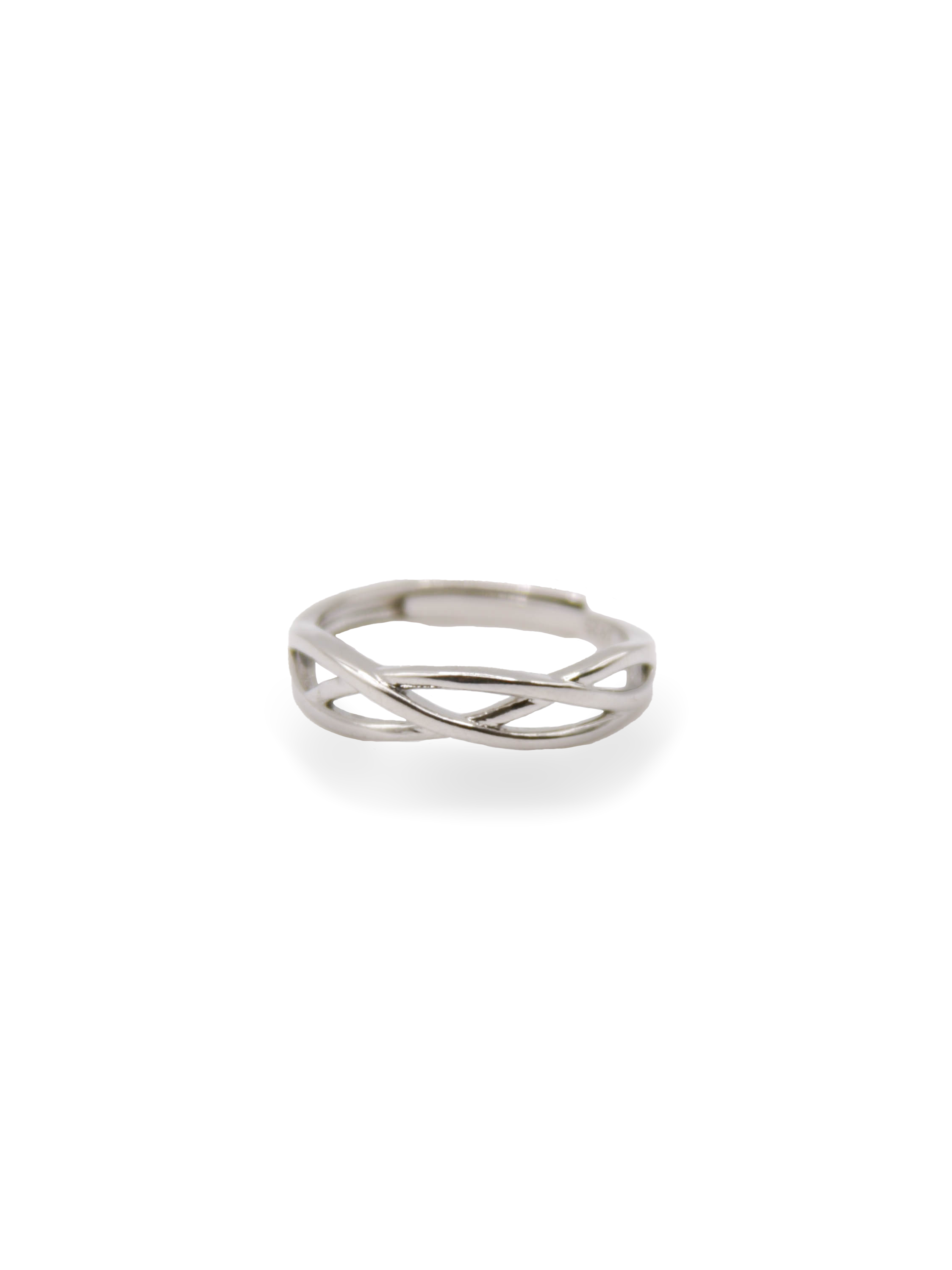 Anillo Twist en Plata